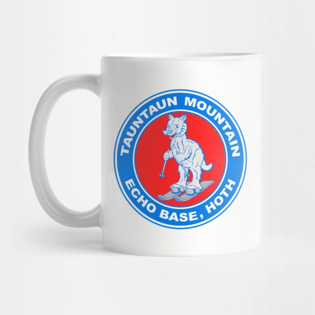 FRONT/BACK PRINT - TAUNTAUN MOUNTIAN by SKIDVOODOO